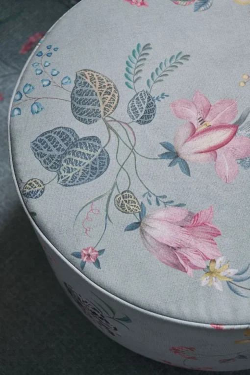 Grand Pouf Fleur Grandeur Vert