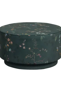 Grand Pouf Kawai Flower Vert