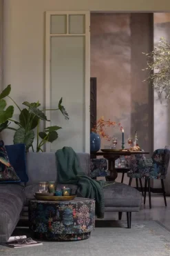 Grand Pouf Pip Garden Bleu Fonce