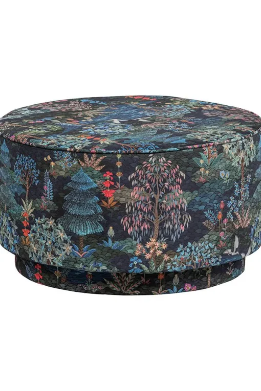 Grand Pouf Pip Garden Bleu Fonce