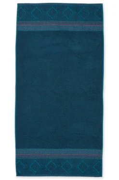 Grande Serviette De Bain Soft Zellige En Coloris Fonce 70 X 140 Cm