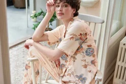 Haut A Manches Courtes Flora Cece Fiore En Coloris