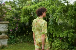 Haut A Manches Courtes Flora Toscana En Coloris Vert