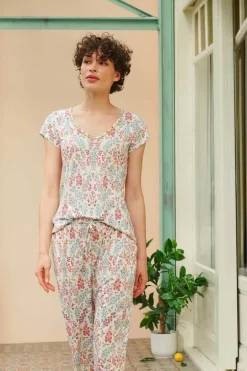 Haut A Manches Courtes Primavera En Coloris Blanc
