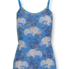 Haut Sans Manches Flora Firenze En Coloris Cobalt