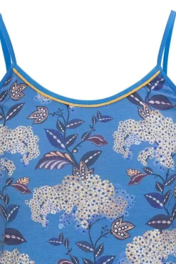 Haut Sans Manches Flora Firenze En Coloris Cobalt