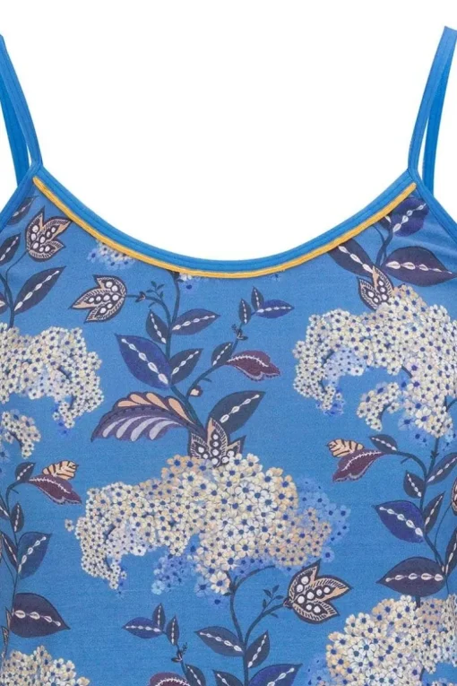 Haut Sans Manches Flora Firenze En Coloris Cobalt