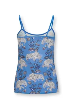 Haut Sans Manches Flora Firenze En Coloris Cobalt