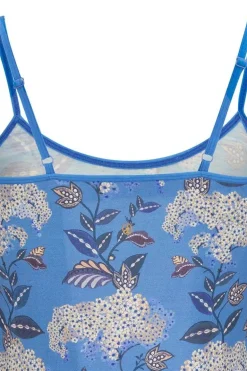Haut Sans Manches Flora Firenze En Coloris Cobalt