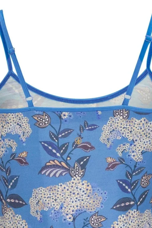 Haut Sans Manches Flora Firenze En Coloris Cobalt