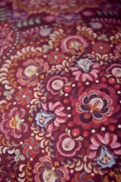 Housse De Couette Il Mosaico En Coloris Rouge
