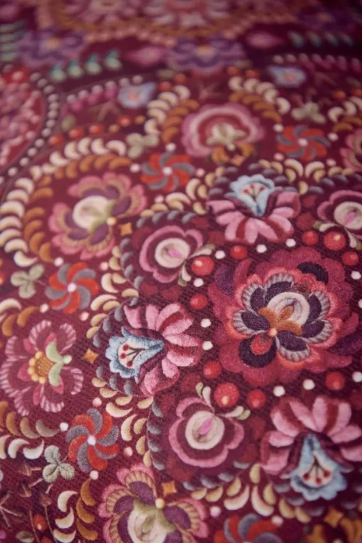 Housse De Couette Il Mosaico En Coloris Rouge