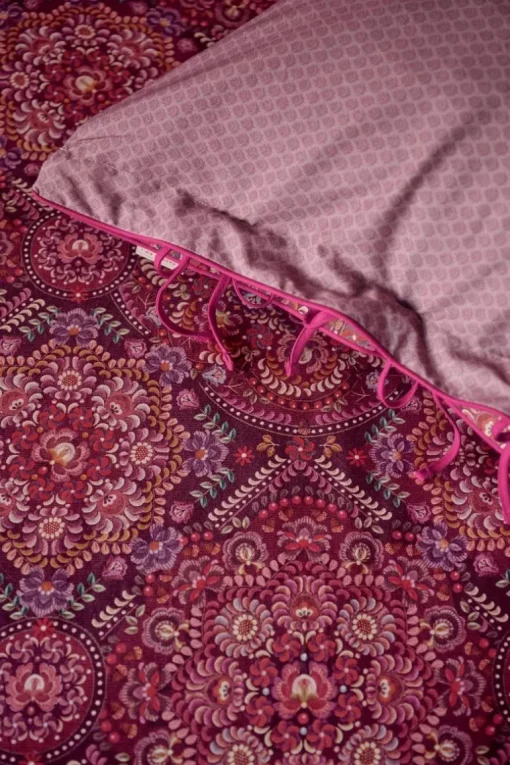 Housse De Couette Il Mosaico En Coloris Rouge