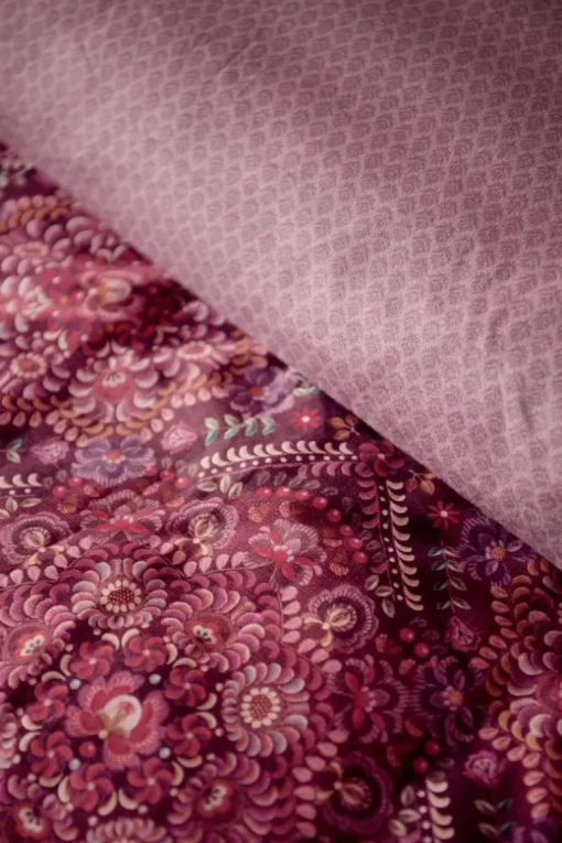 Housse De Couette Il Mosaico En Coloris Rouge