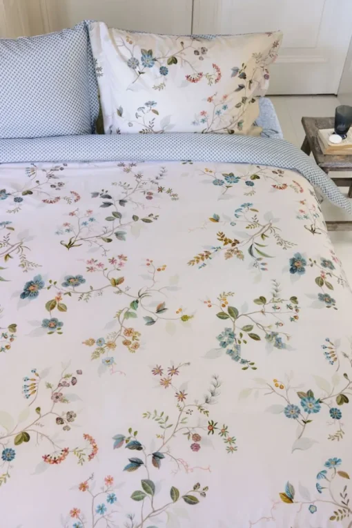 Housse De Couette Kawai Flower En Coloris Blanc
