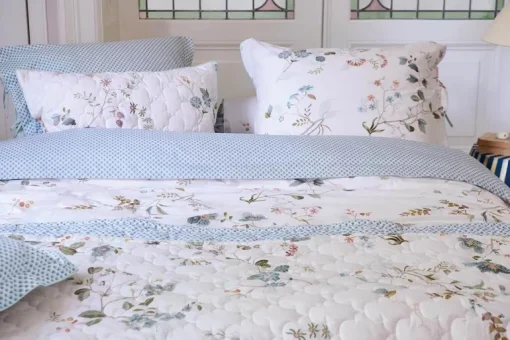 Housse De Couette Kawai Flower En Coloris Blanc