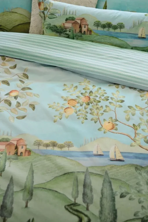 Housse De Couette La Campagna En Coloris Vert