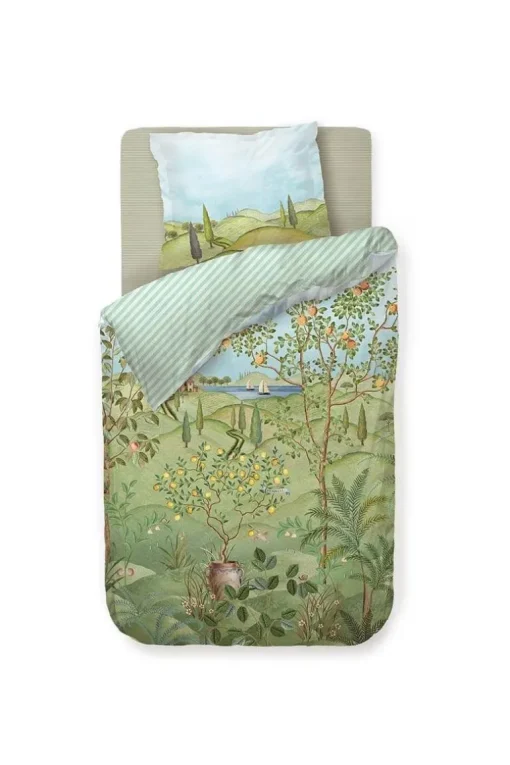 Housse De Couette La Campagna En Coloris Vert