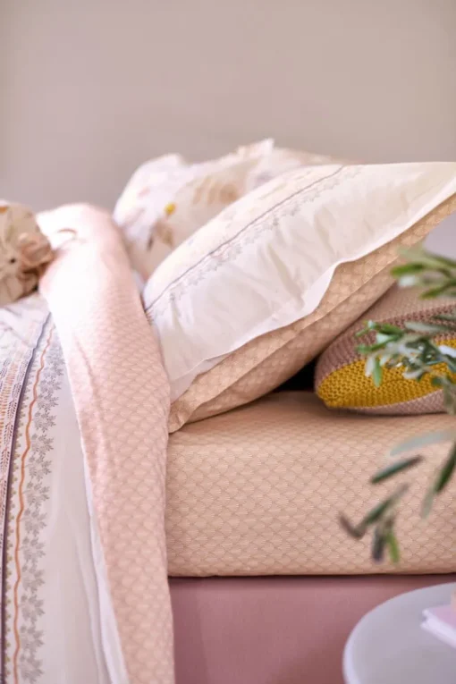 Housse De Couette Salento En Coloris Blanc Casse