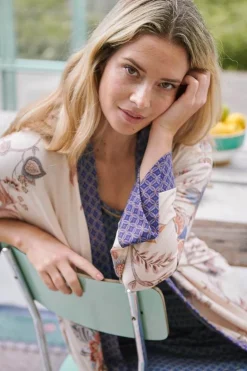 Kimono Cece Fiore En Coloris