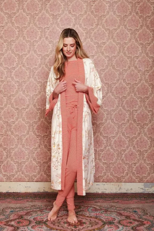 Kimono Isola En Coloris Blanc