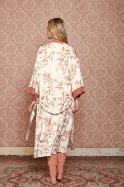 Kimono Isola En Coloris Blanc