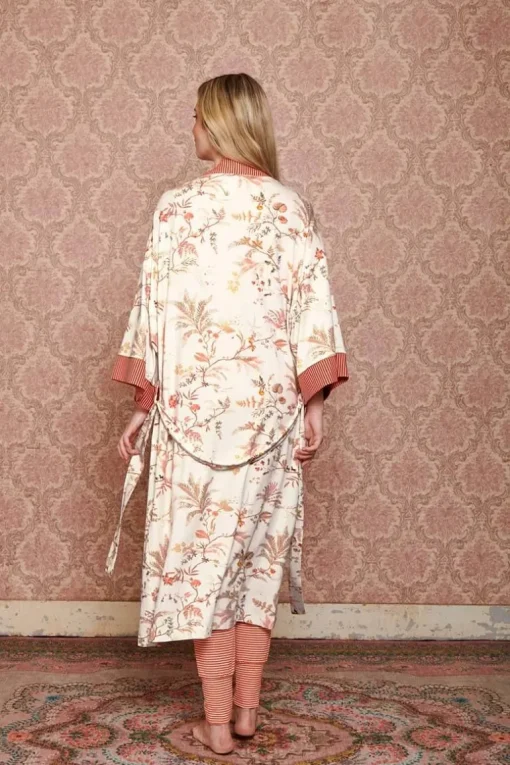 Kimono Isola En Coloris Blanc