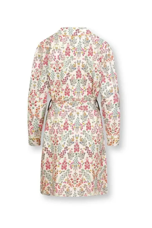 Kimono Primavera En Coloris Blanc