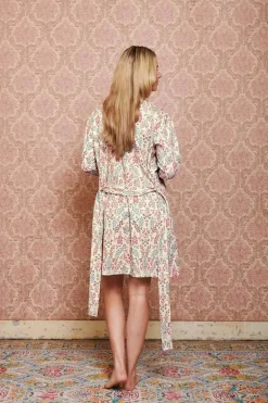 Kimono Primavera En Coloris Blanc