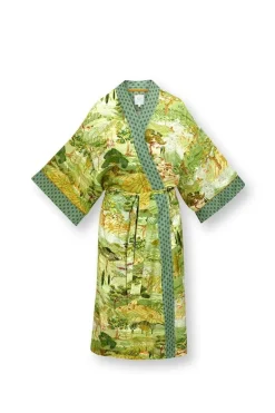 Kimono Toscana En Coloris Vert