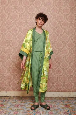Kimono Toscana En Coloris Vert
