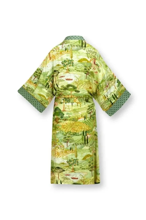 Kimono Toscana En Coloris Vert