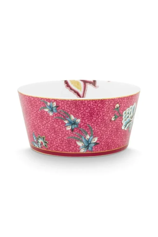 Lot De 4 Articles Bols Oriental Flower Festival Fonce 12Cm