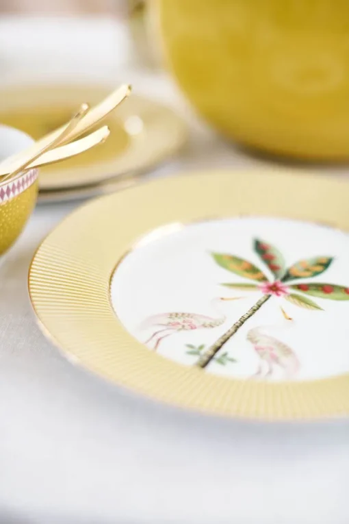 Lot De 3 Articles Pour Le Petit Déjeuner La Majorelle En Coloris Jaune