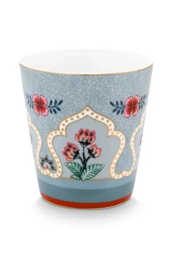 Lot De 4 Articles Tasses Oriental Flower Festival