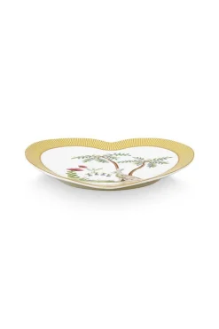 Lot De 2 Assiettes En Forme De Coeur La Majorelle En Coloris Jaune