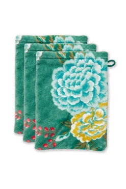 Lot De 3 Gants De Toilette Good Evening En Coloris 16 X 22 Cm