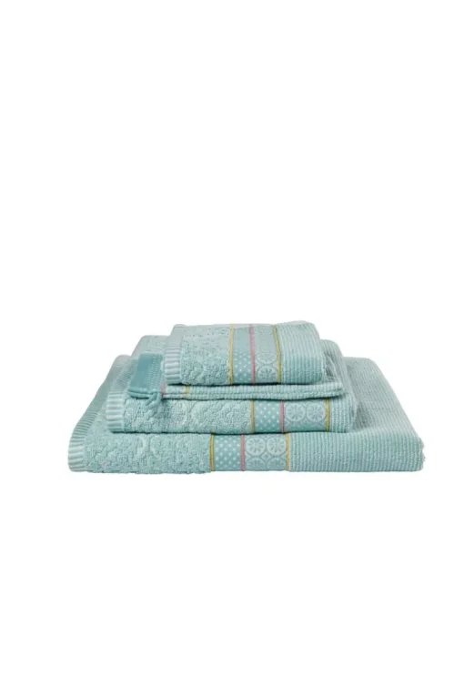 Lot De 3 Gants De Toilette Soft Zellige En Coloris 16 X 22 Cm