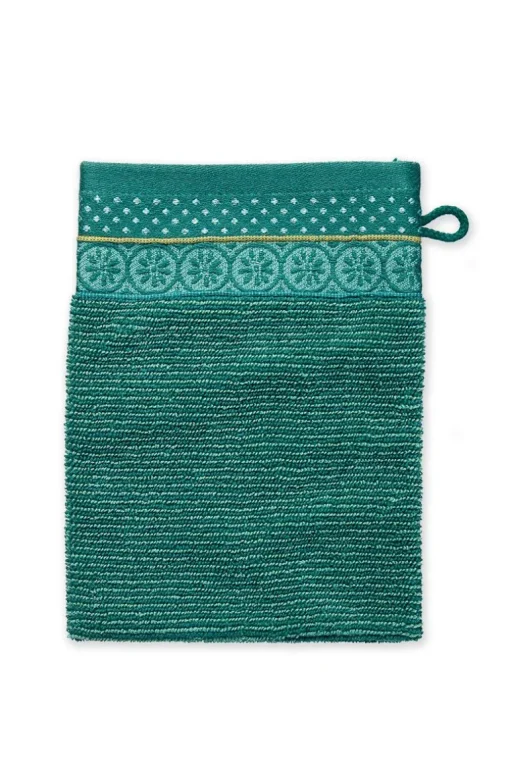 Lot De 3 Gants De Toilette Soft Zellige En Coloris 16 X 22 Cm