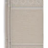 Lot De 3 Serviettes De Bain Soft Zellige En Coloris 55 X 100 Cm