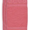 Lot De 3 Serviettes De Bain Soft Zellige En Coloris 55 X 100 Cm