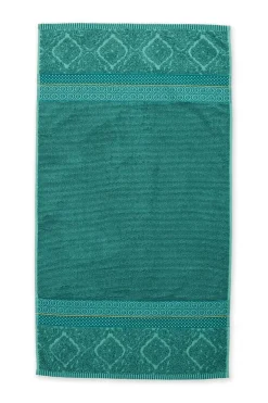 Lot De 3 Serviettes De Bain Soft Zellige En Coloris 55 X 100 Cm