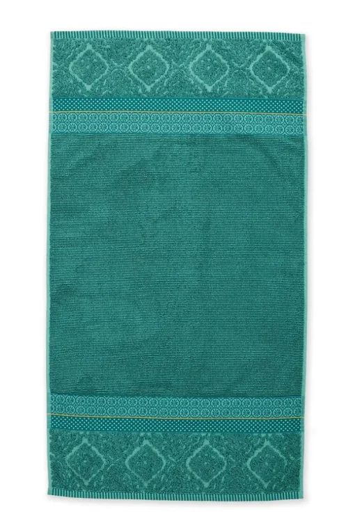 Lot De 3 Serviettes De Bain Soft Zellige En Coloris 55 X 100 Cm
