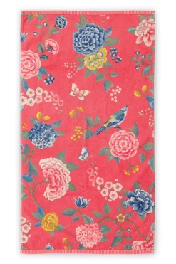 Lot De 3 Serviettes De Bain Good Evening En Coloris Corial 55 X 100 Cm