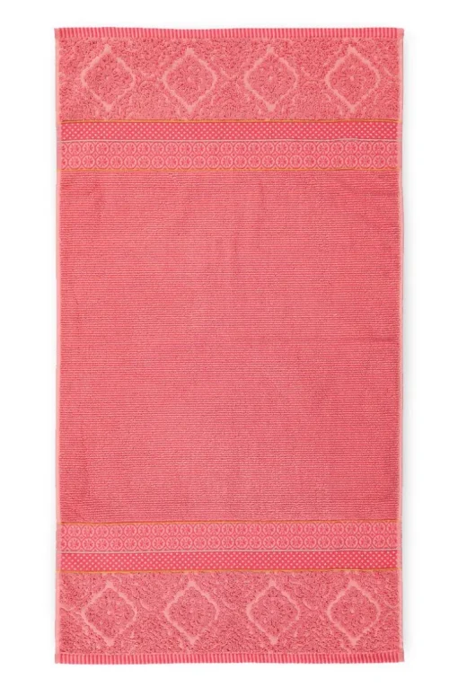 Lot De 3 Serviettes De Bain Soft Zellige En Coloris 55 X 100 Cm