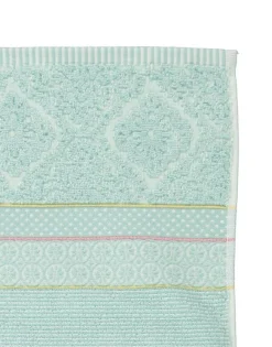 Lot De 3 Serviettes De Bain Soft Zellige En Coloris 55 X 100 Cm