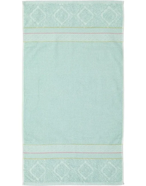 Lot De 3 Serviettes De Bain Soft Zellige En Coloris 55 X 100 Cm