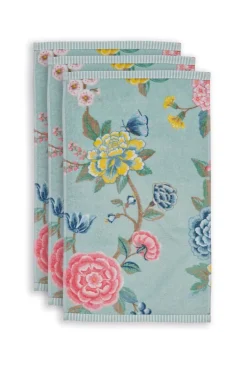 Lot De 3 Serviettes Invite Good Evening En Coloris 30 X 50 Cm