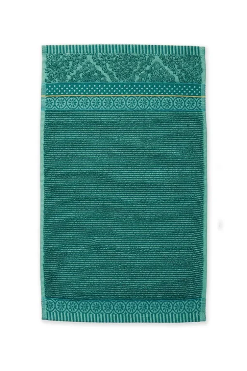 Lot De 3 Serviettes Invite Soft Zellige En Coloris 30 X 50 Cm