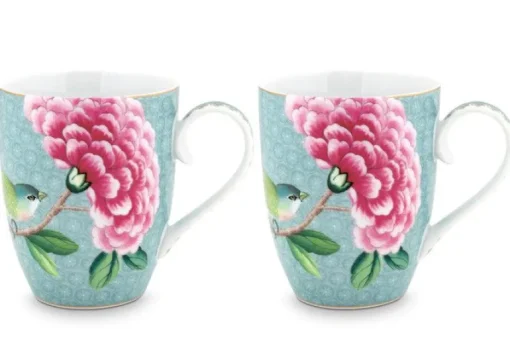 Lot De 2 Tasses De Grande Taille Blushing Birds